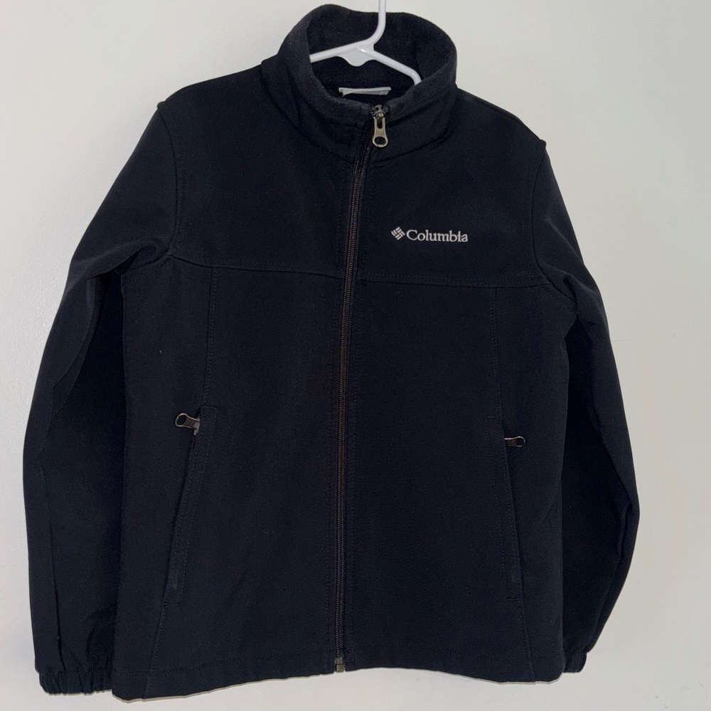 Columbia Black Full-Zip Jacket